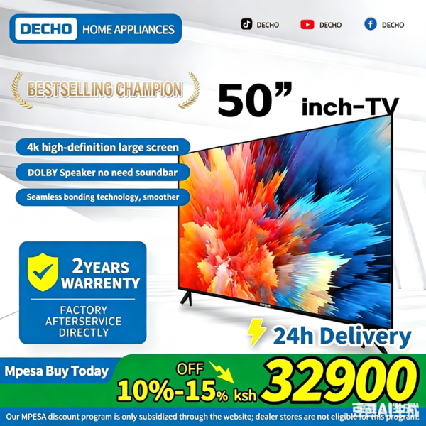 DECHO SmartTV 50"/55"/65"