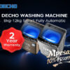 DECHO Washing Machine 8kg/12kg/15kg
