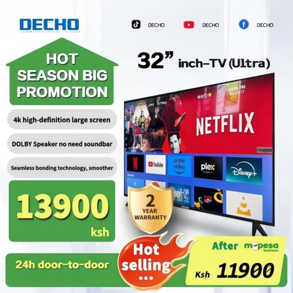 DECHO SmartTV 50"/55"/65"