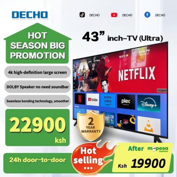 DECHO SmartTV 50"/55"/65"